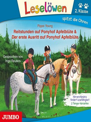 cover image of Reitstunden auf Ponyhof Apfelblüte & Der erste Ausritt auf Ponyhof Apfelblüte